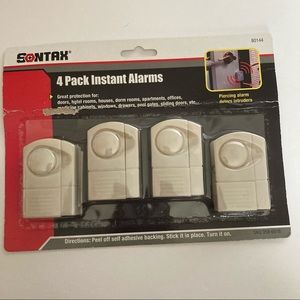 4 pack instant alarm